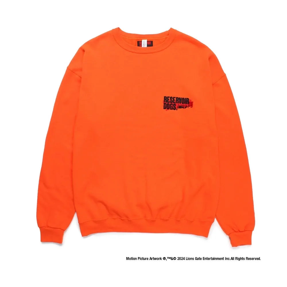 WACKO MARIA × RESERVOIR DOGS  CREW NECK SWEAT SHIRT -TYPE5- (RD-WM-SS18)