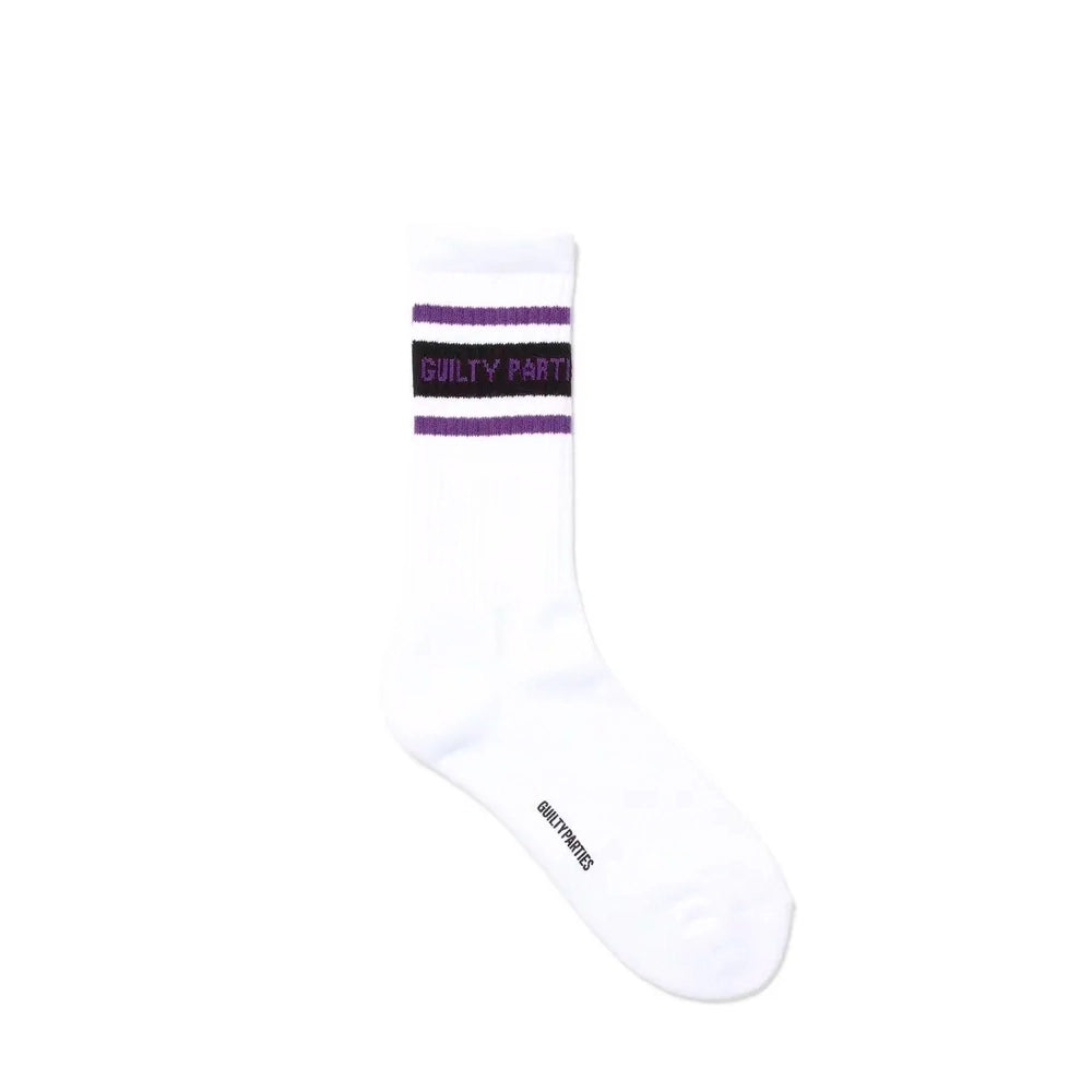 WACKO MARIA の SKATER SOCKS -TYPE2- WHITE (24FW-WMA-SO02)