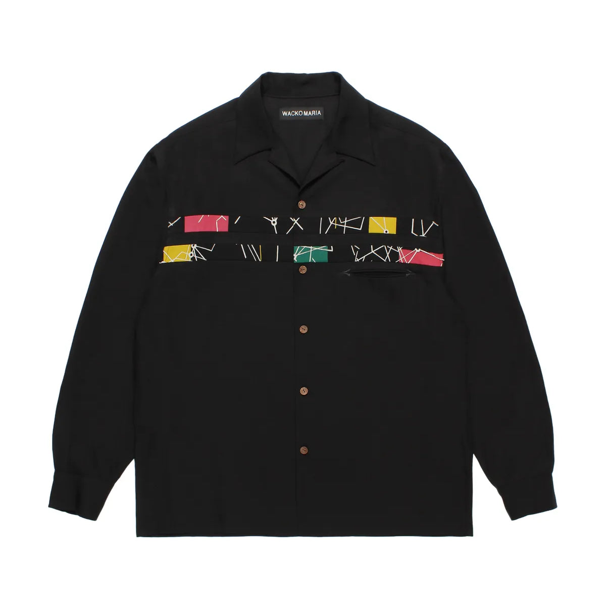 WACKO MARIA / SWITCHING 50'S OPEN COLLAR SHIRT L/S -TYPE-1- | 公式