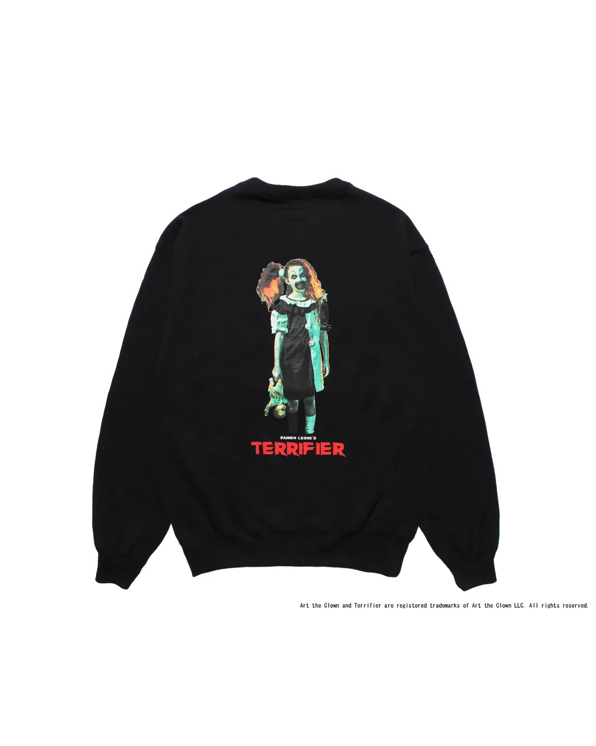 WACKO MARIA の TERRIFIER / HEAVY WEIGHT SWEAT SHIRT (TERRIFIER-WM-SS08)