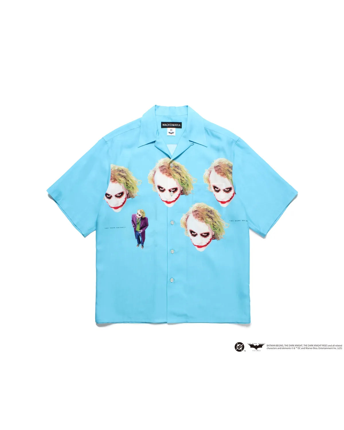 WACKO MARIA × THE DARK KNIGHT TRILOGY の S/S HAWAIIAN SHIRT -TYPE-5- (TDKT-WM-HI05)