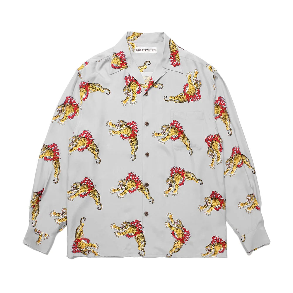 WACKO MARIA の TIM LEHI / HAWAIIAN SHIRT L/S (24FW-WMS-HI03)