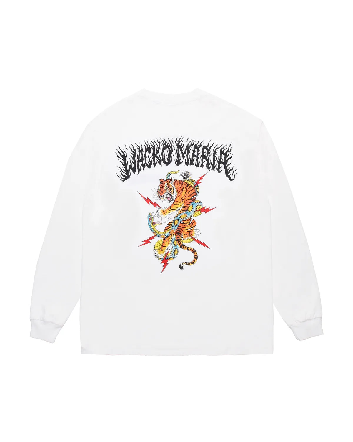 WACKO MARIA × TIM LEHI の WASHED HEAVY WEIGHT CREWNECK LONG SLEEVE T-SHIRT -TYPE-1- (25FW-WMT-LT01)