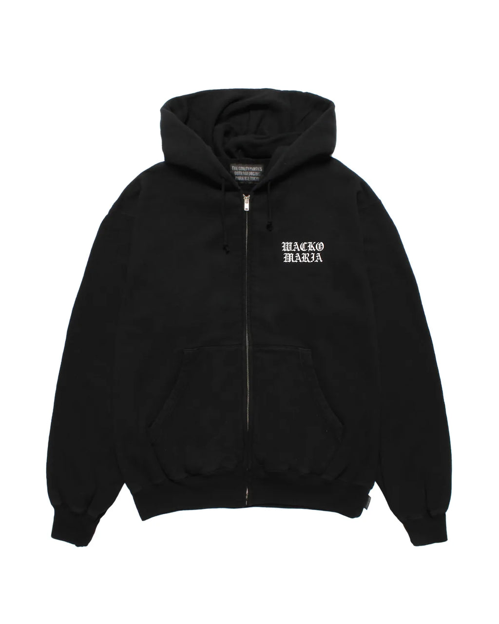 WACKO MARIA(ワコマリア) / WASHED MIDDLE WEIGHT FULL ZIP HOODED