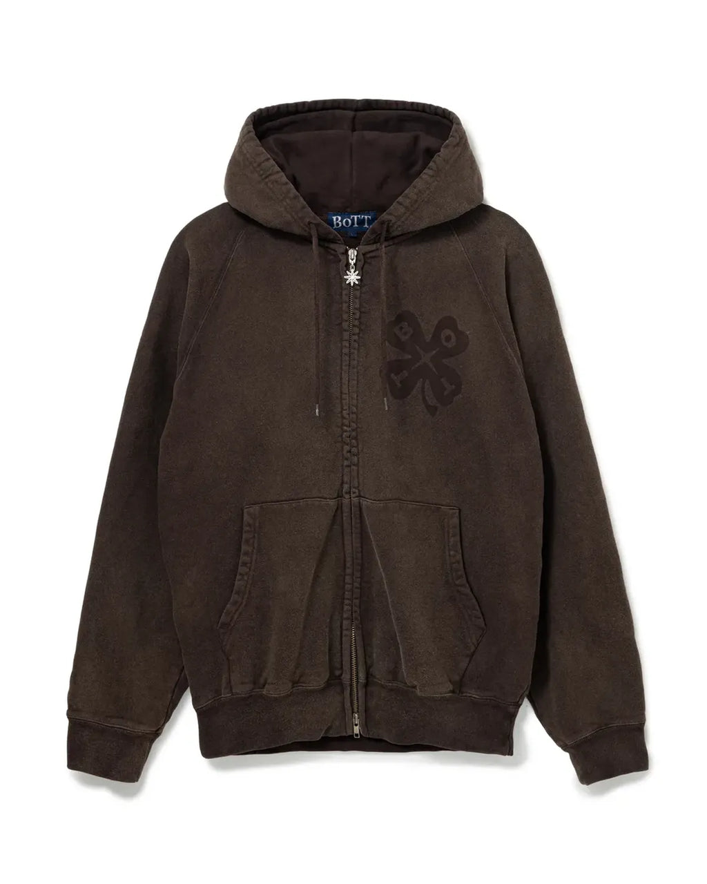 BoTT(ボット) / Washed Luckey Logo Zip Hoodie | 公式通販・JACK in BoTT(ボット) / Washed Luckey Logo Zip Hoodie | 公式通販・JACK in