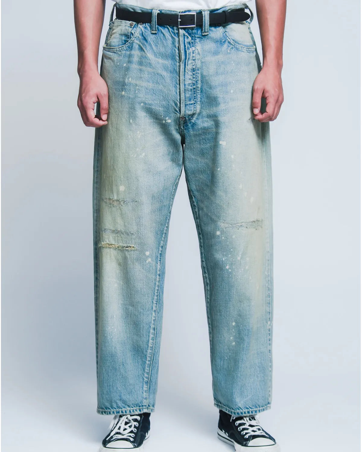 A.PRESSE / No.37 Washed Wide Denim Pants (25SAP-04-06H)