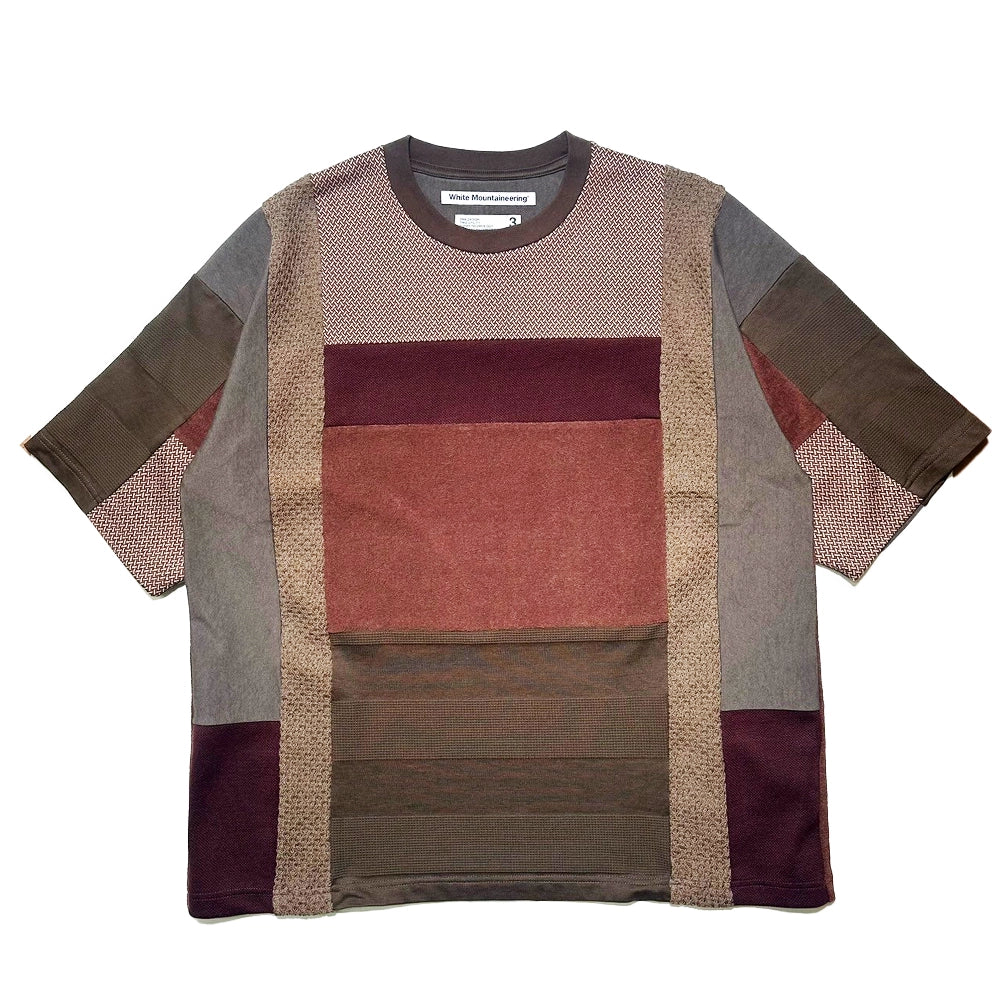 White Mountaineering  のPATCHWORK T-SHIRT