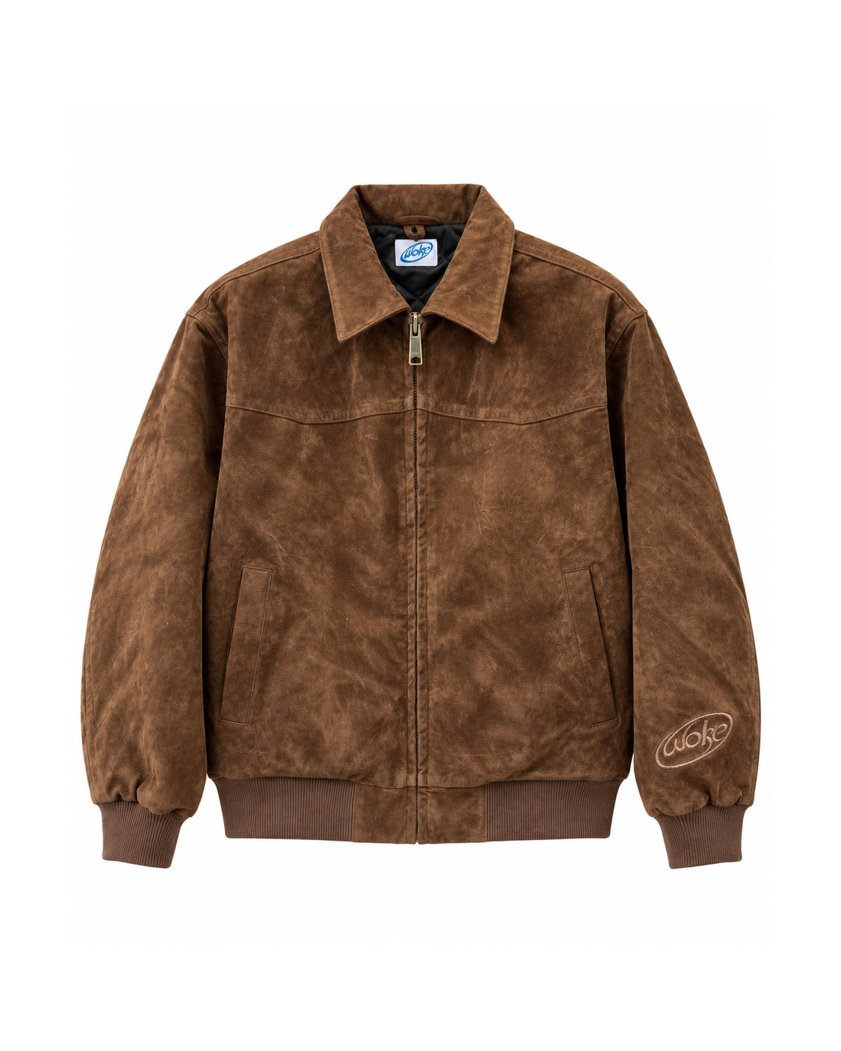 WOKE EDGE の 3M Faux Suede Santafe  Jacket (2621-15911-0024303)