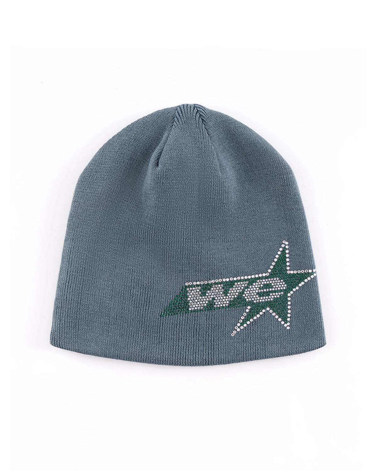 WOKE EDGE の Rhinestone We Star Logo Beanie (2521-15950-0173007)