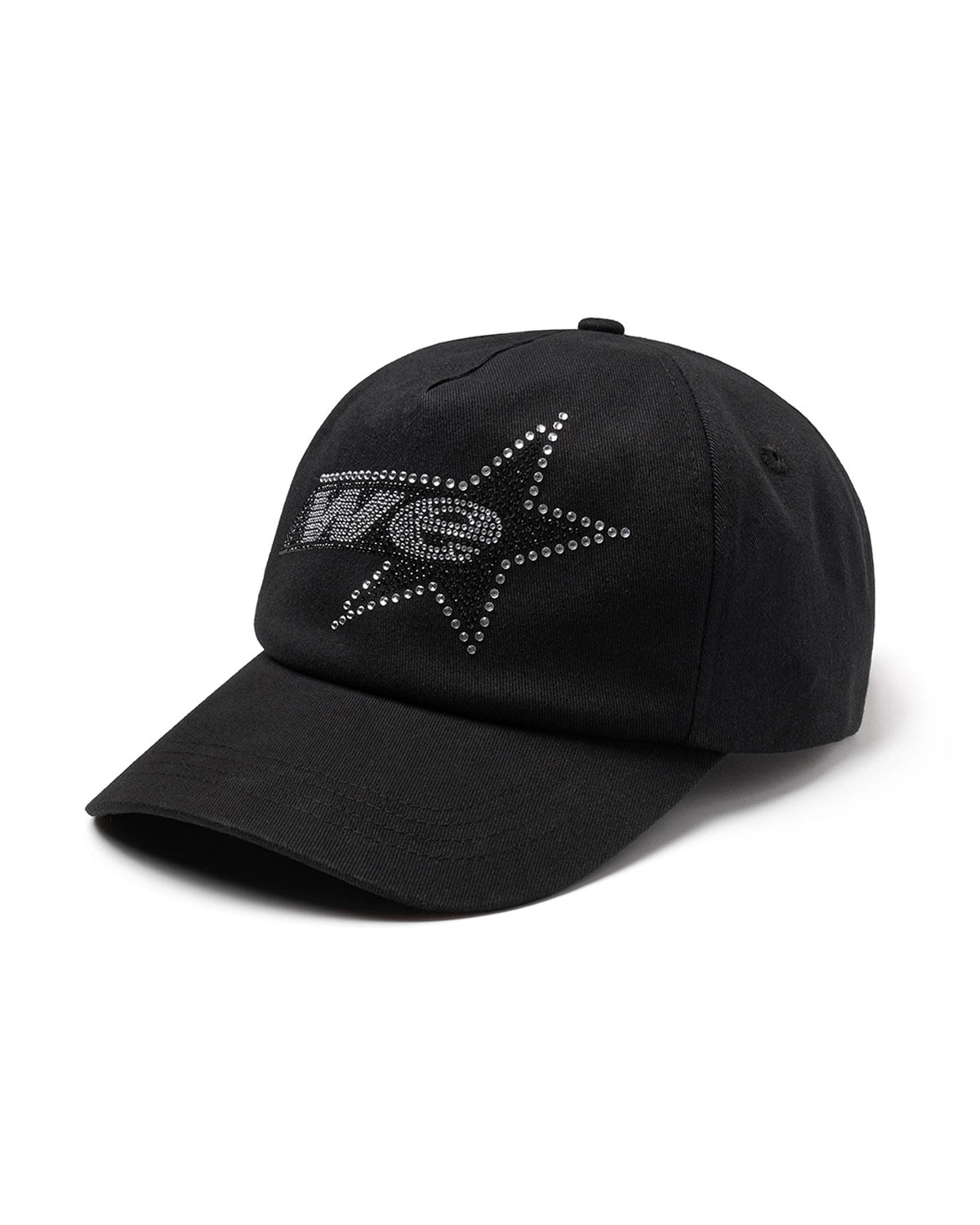 WOKE EDGE の Rhinestone We Star Logo Cap (2521-15950-0160007)