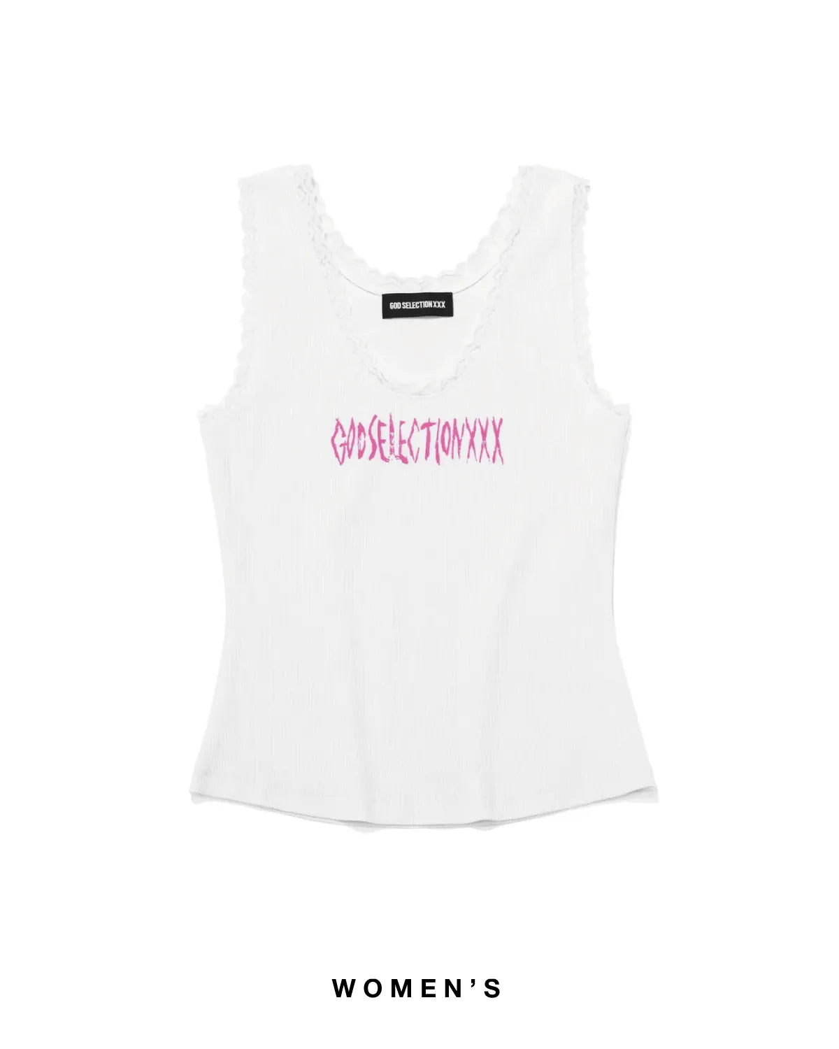 GOD SELECTION XXX / LACE TANK (GXL-S25-CS-03)