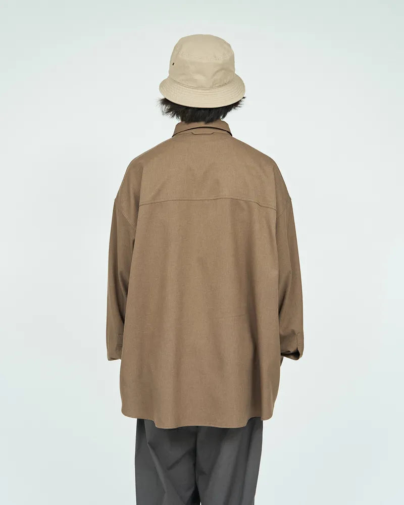 FreshService / WOOL TWILL TECH SHIRT (FSC243-50179)