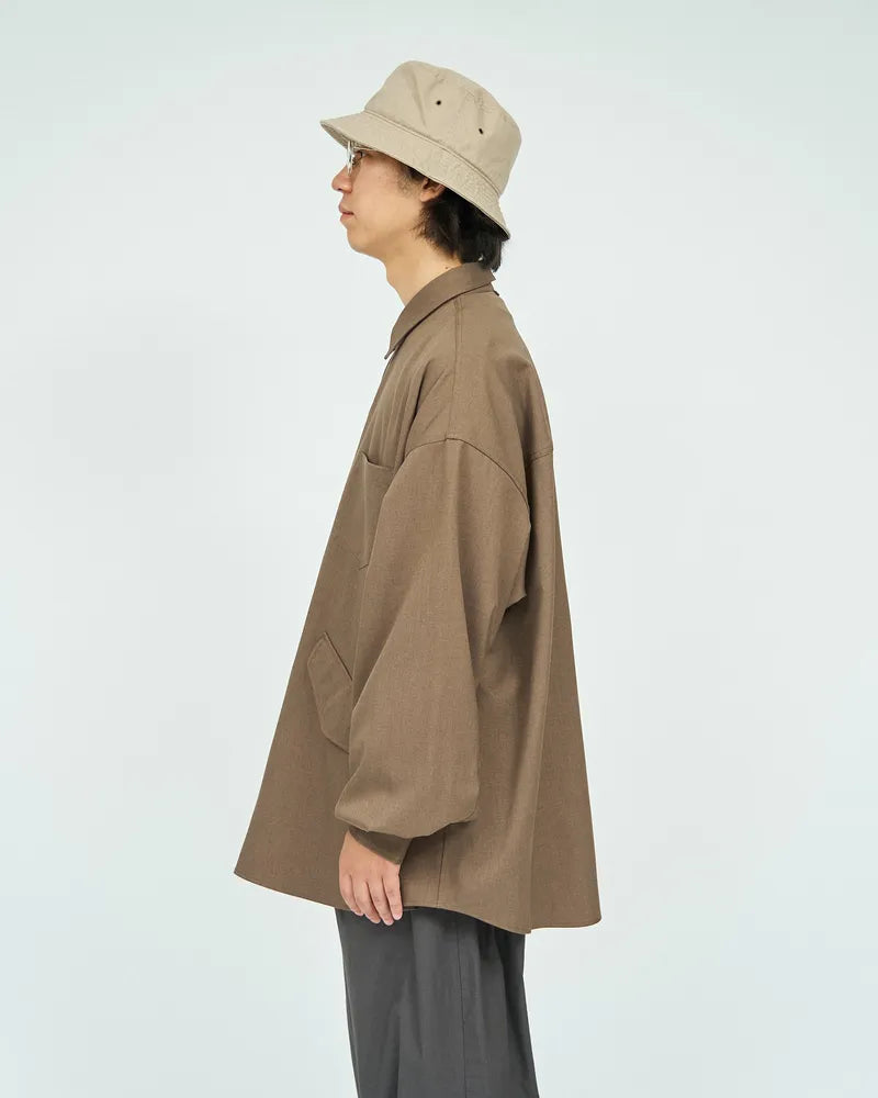 FreshService / WOOL TWILL TECH SHIRT (FSC243-50179)