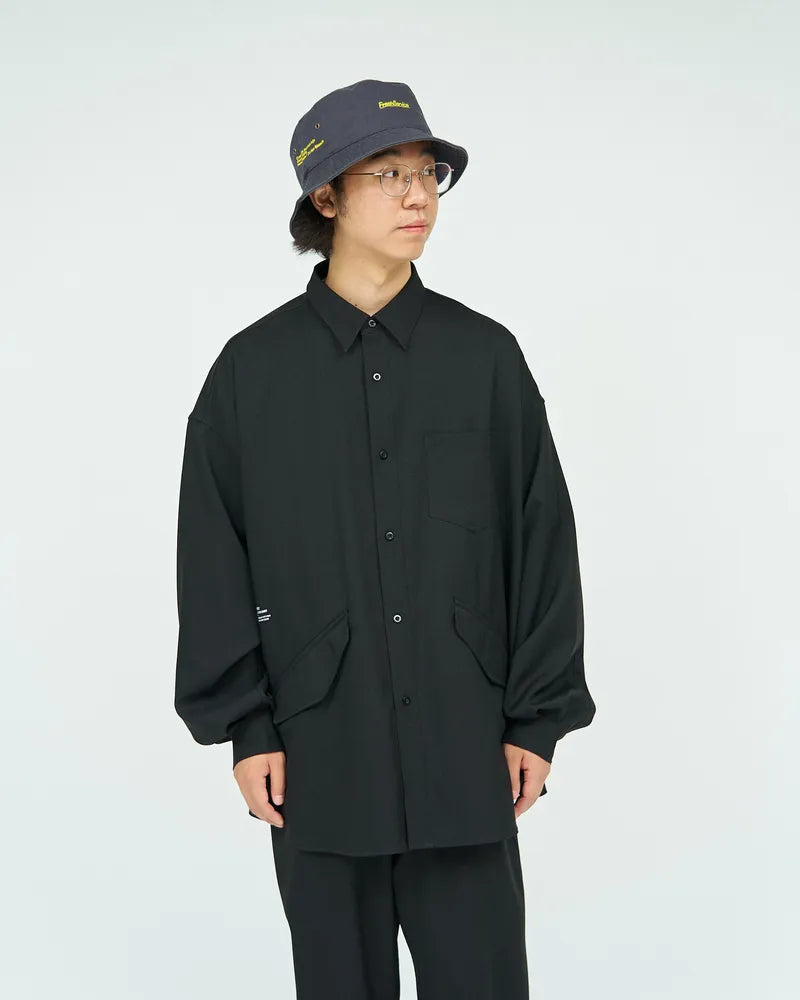 FreshService / WOOL TWILL TECH SHIRT (FSC243-50179)