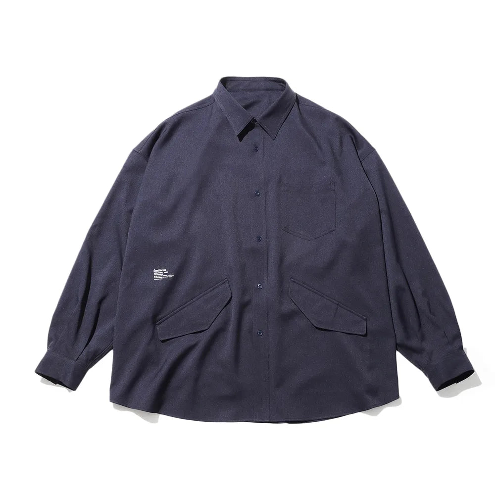 FreshService / WOOL TWILL TECH SHIRT (FSC243-50179)