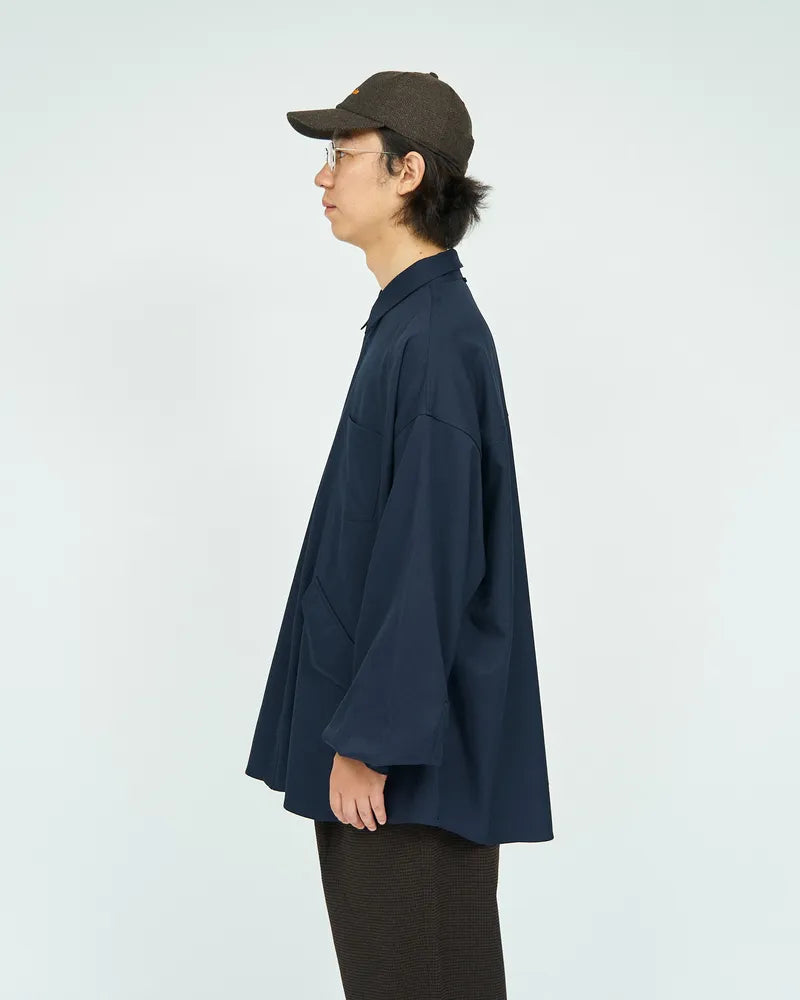 FreshService / WOOL TWILL TECH SHIRT (FSC243-50179)