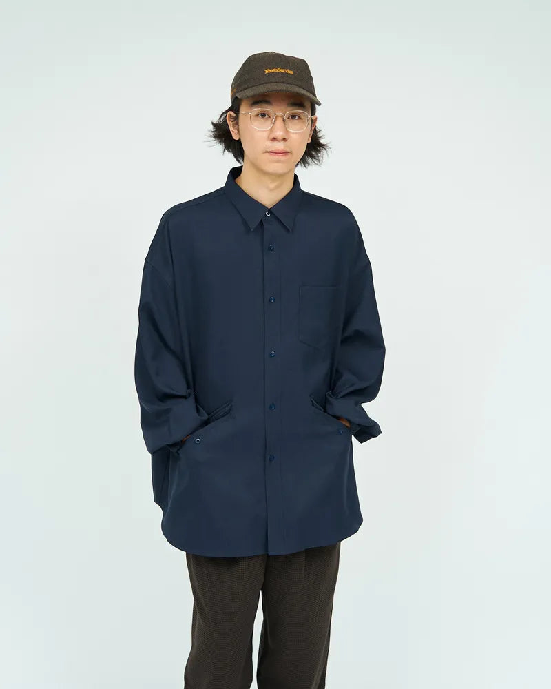 FreshService / WOOL TWILL TECH SHIRT (FSC243-50179)