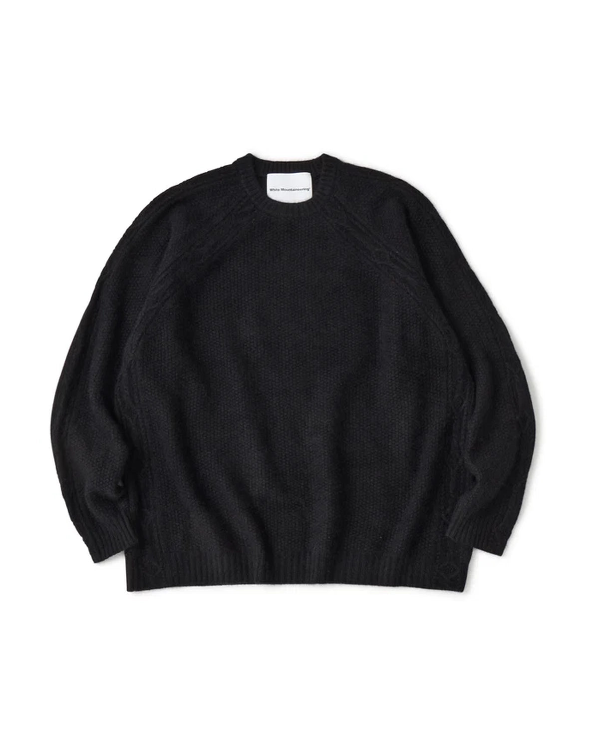 White Mountaineering  の RACCOON POPCORN KNIT RAGLAN PULLOVER (WM2673607)