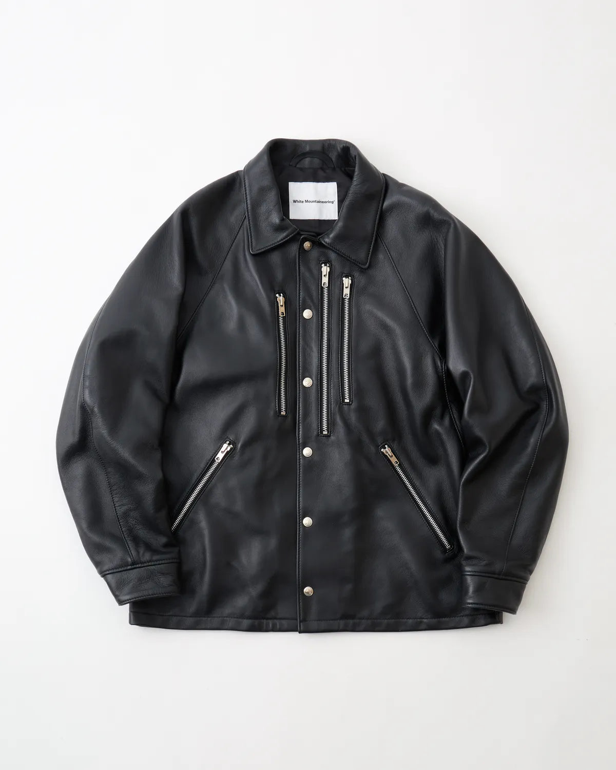 White Mountaineering × Schott  の WM × Schott LEATHER COACH JACKET (WM2573214)