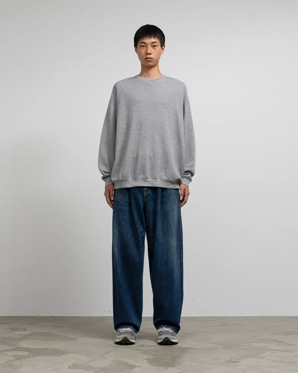 Graphpaper / Wool Honeycomb Crew Neck Thermal (GU243-70219B)