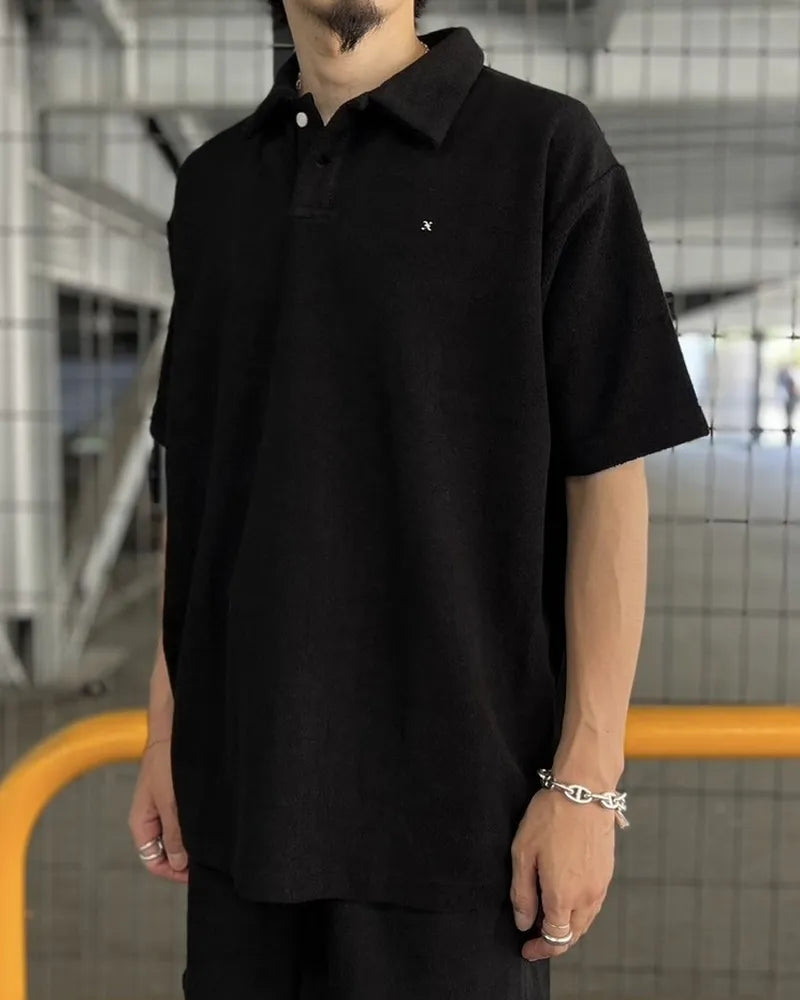 GOD SELECTION XXX / PILE POLO SHIRT (GX-S24-PL-02)