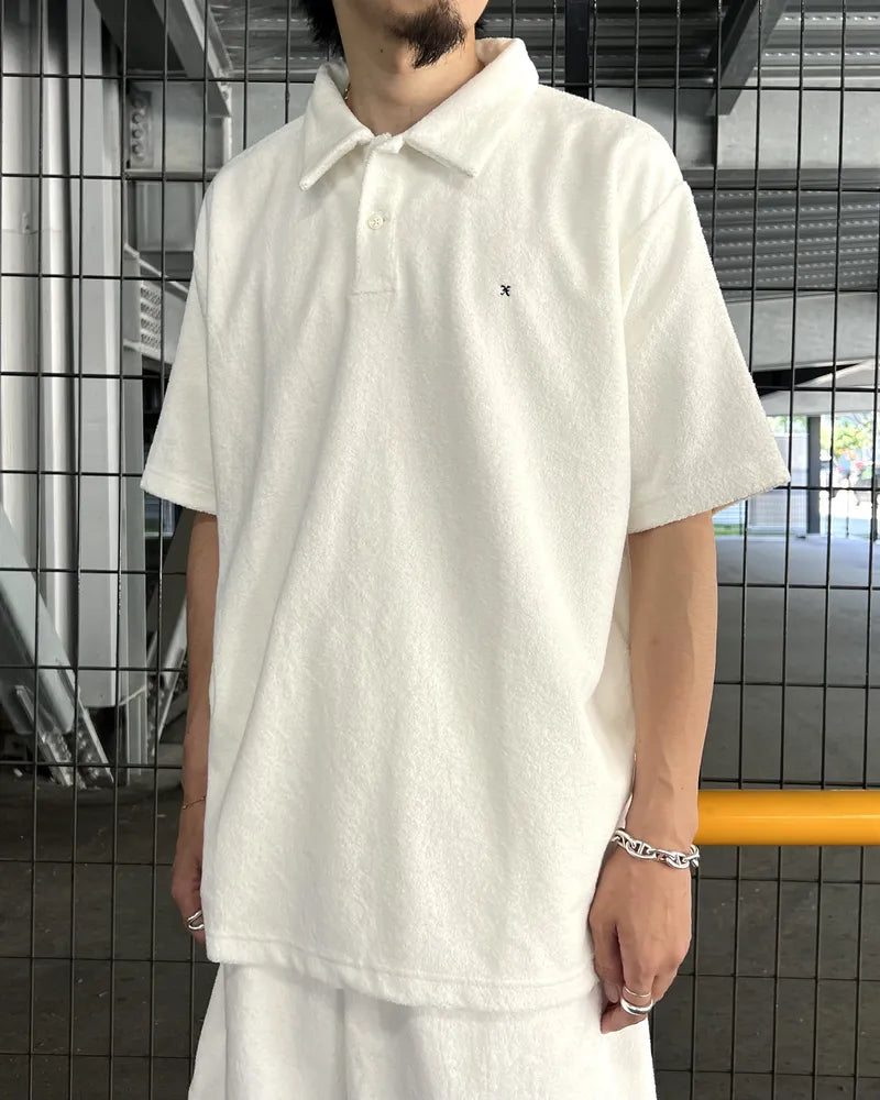 GOD SELECTION XXX / PILE POLO SHIRT (GX-S24-PL-02)