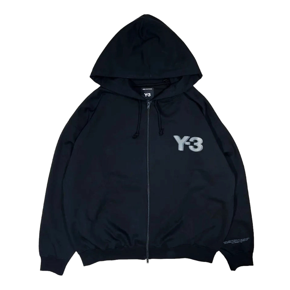 Y-3 のLOGO ZIP HODDIE (Y-3-S24-0000-38)