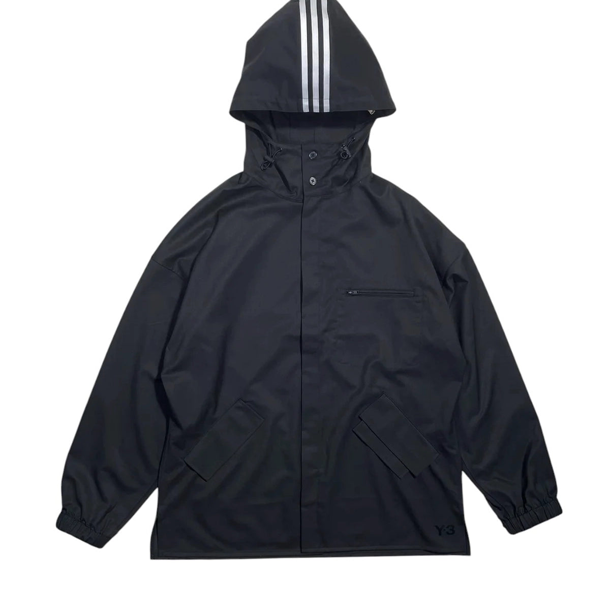 Y-3 (ワイスリー) / M REFINWOOL HOOD TOP 3STRP | 公式通販