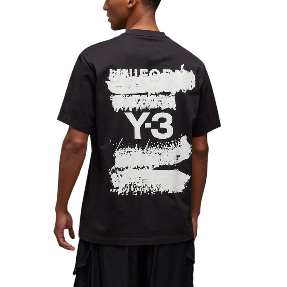 Y-3 の U GFX SS TEE (Y3-S25-0000-237)