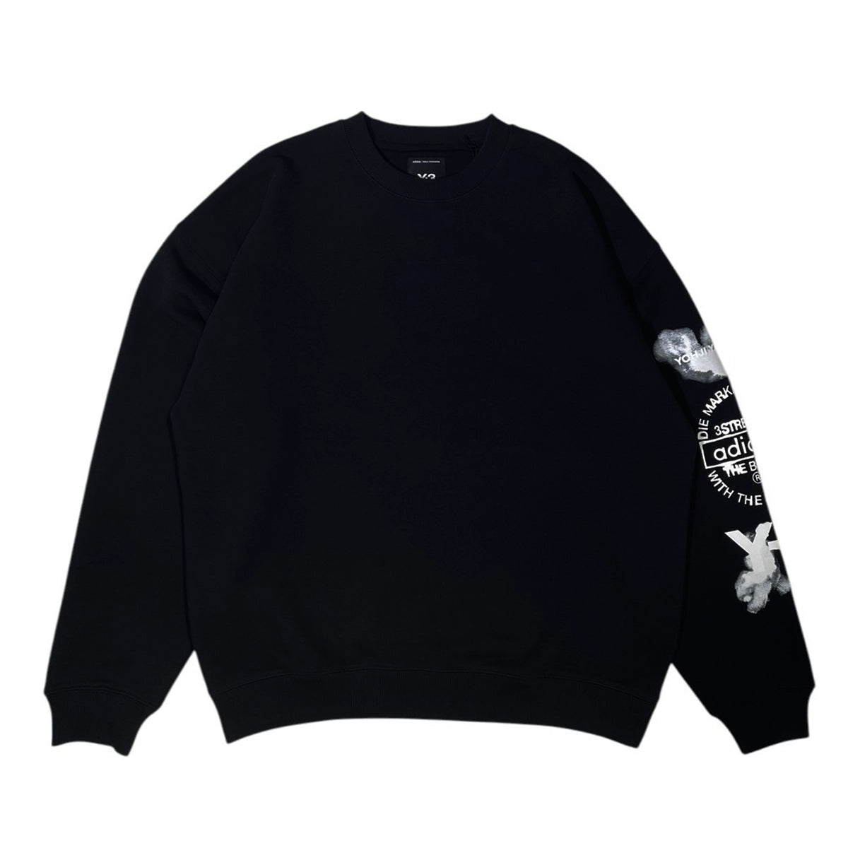 インパクト抜群なグラフィックプルオーバーフードスウェットY-3 Y-3 (ワイスリー) / U Y-3 GRAPHIC CREW SWEAT | 公式通販・JACK