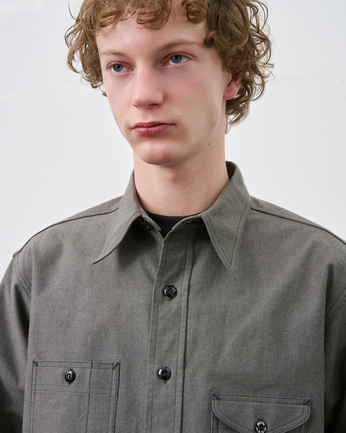 BIG YANK / Y1934 HEATHER CHAMBRAY SHIRT (602-262-02)