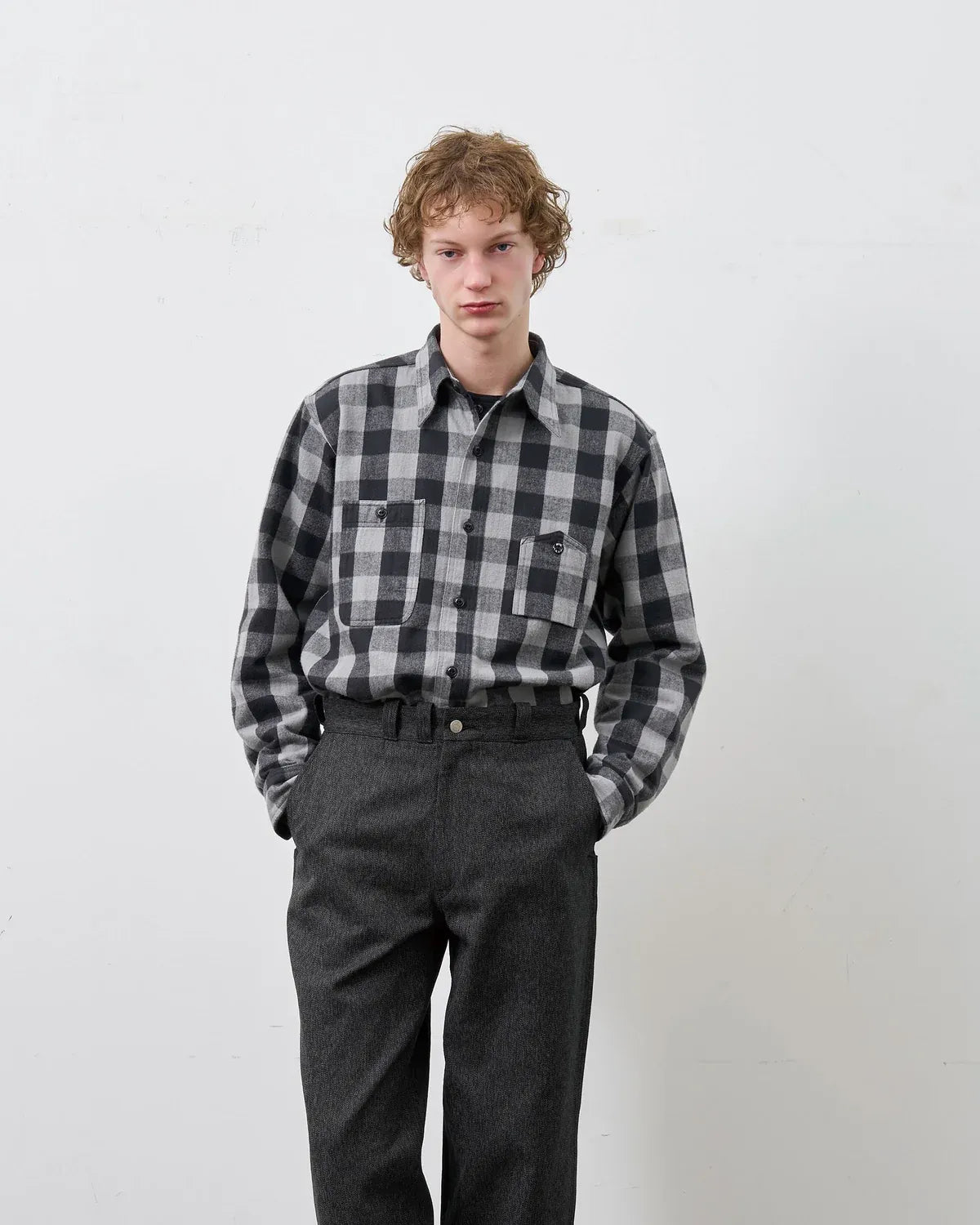 BIG YANK / Y1945 FLANNEL CHECK SHIRT (602-262-04)