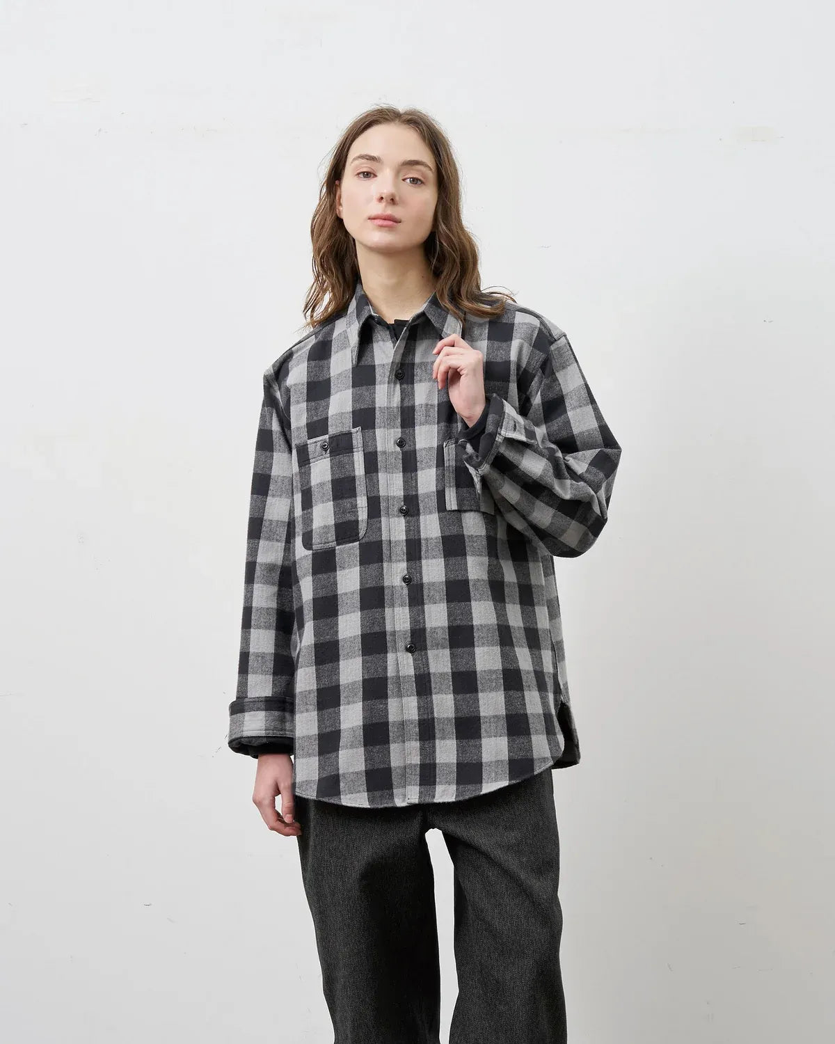 BIG YANK / Y1945 FLANNEL CHECK SHIRT (602-262-04)