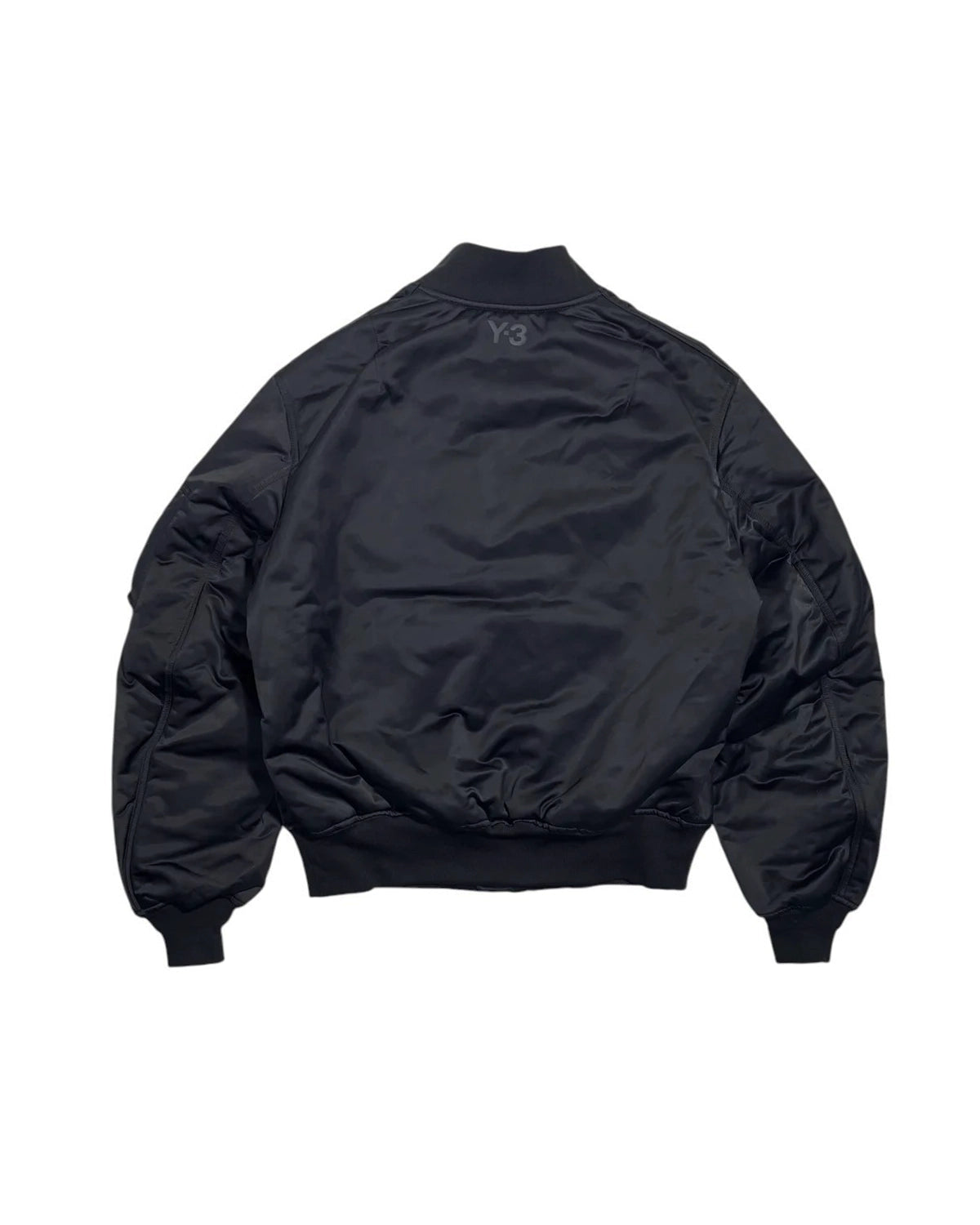 Y-3 MA-1 ブラックジャケット Y-3 - Y-3 Yohji yamamoto MA-1ジャケットの通販 by シズク's