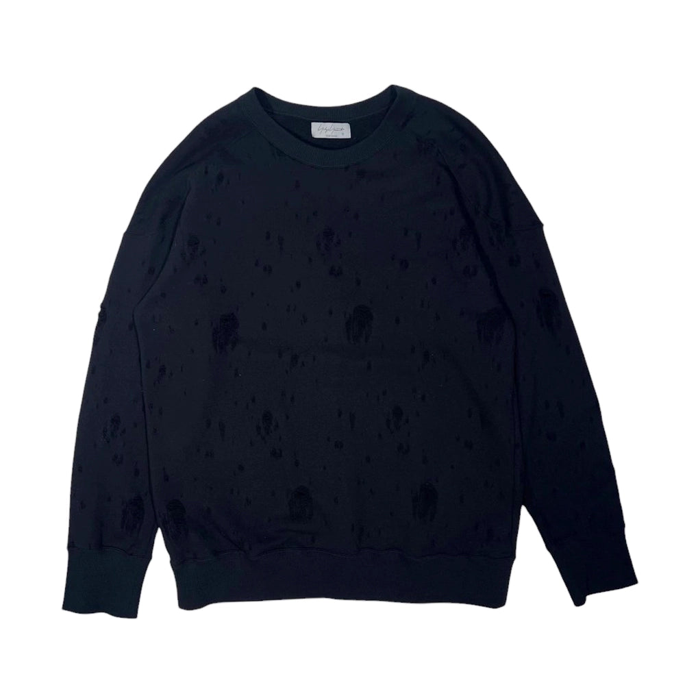 YOHJI YAMAMOTO の CREW NECK SWEAT (HP-T38-084-1)