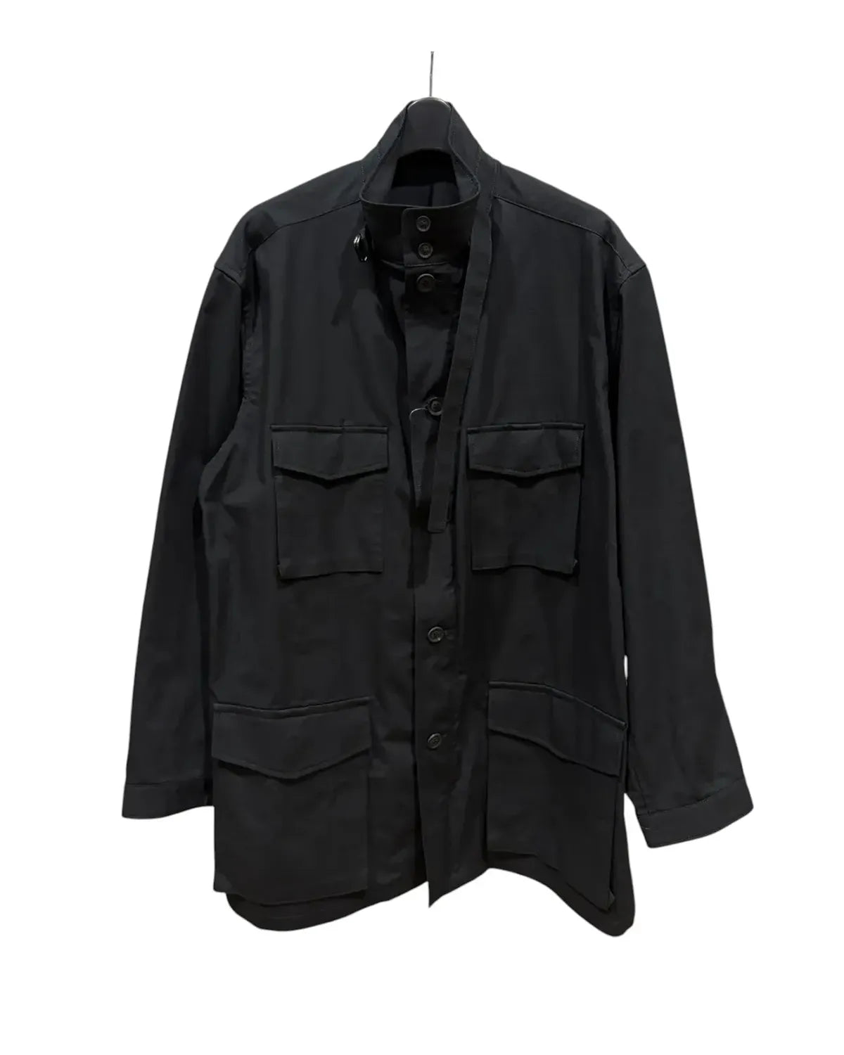 YOHJI YAMAMOTO の MILITARY JACKET (HW-Y05-007-1A26)