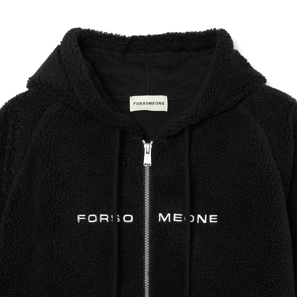 FORSOMEONE / SHERPA FLEECE ZIP HOODIE (78000818)