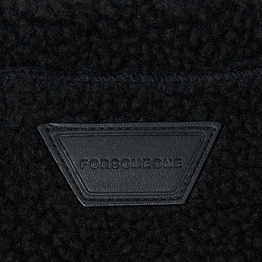 FORSOMEONE / SHERPA FLEECE ZIP HOODIE (78000818)