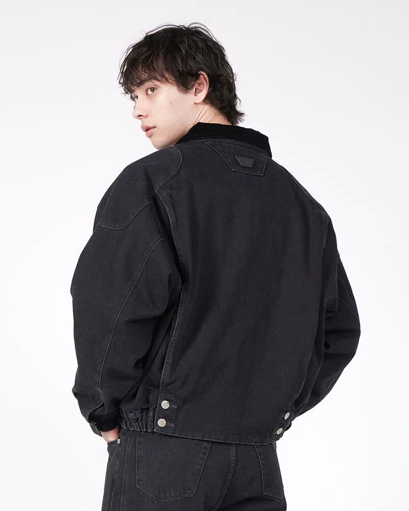 FORSOMEONE / MOTO JACKET DENIM (78000959)