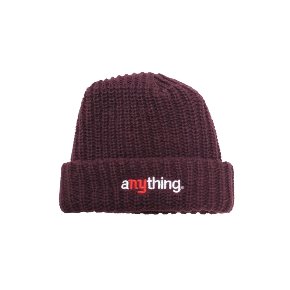 aNYthing / CLASSIC LOGO BEANIE