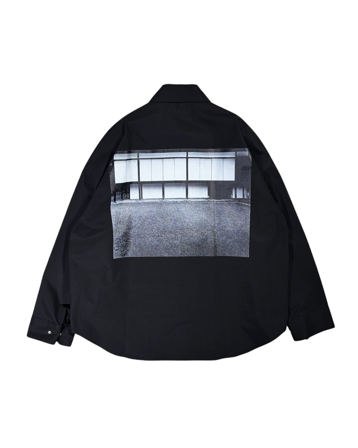 ALMOSTBLACK × YASUHIRO ISHIMOTO / WOEVEN KIMONO SLEEVE PRINT SHIRTS (YI-SH07)