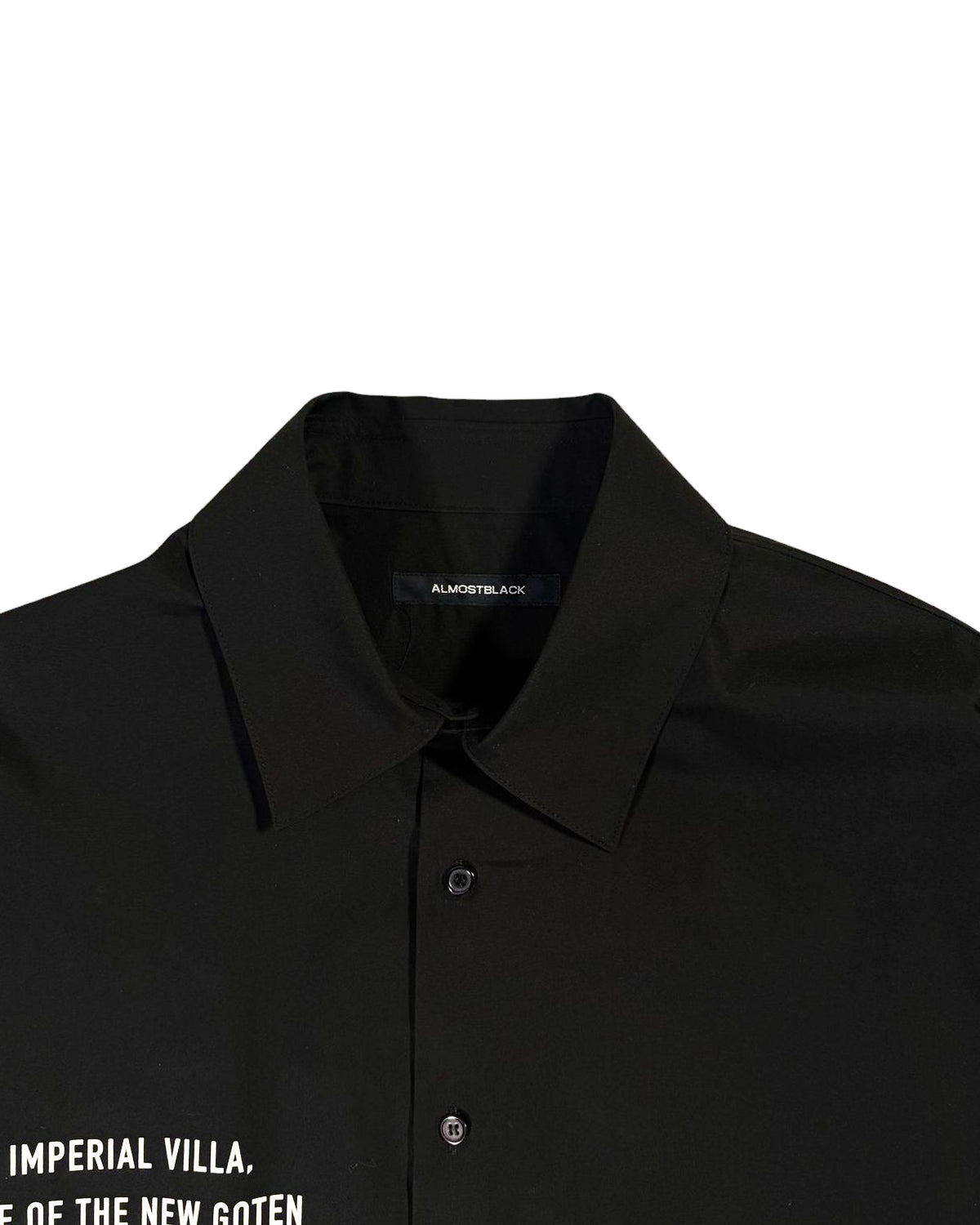 ALMOSTBLACK × YASUHIRO ISHIMOTO / WOEVEN KIMONO SLEEVE PRINT SHIRTS (YI-SH07)