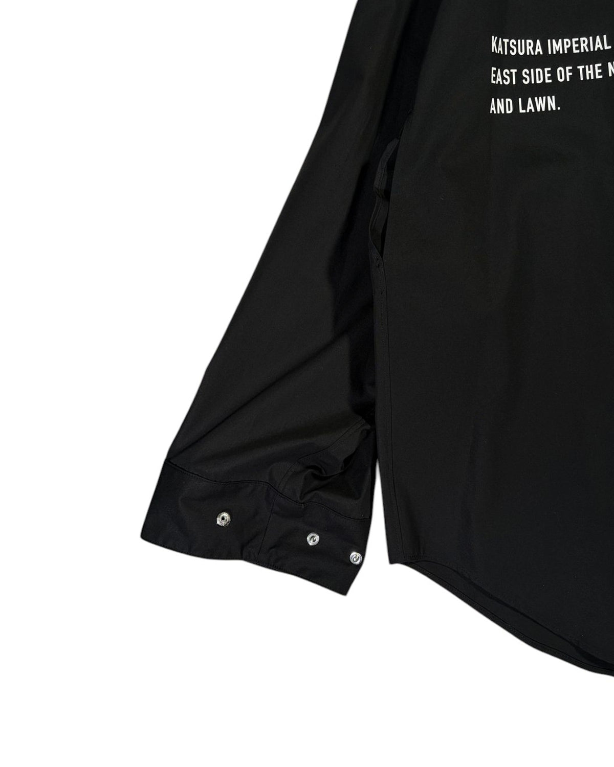 ALMOSTBLACK × YASUHIRO ISHIMOTO / WOEVEN KIMONO SLEEVE PRINT SHIRTS (YI-SH07)