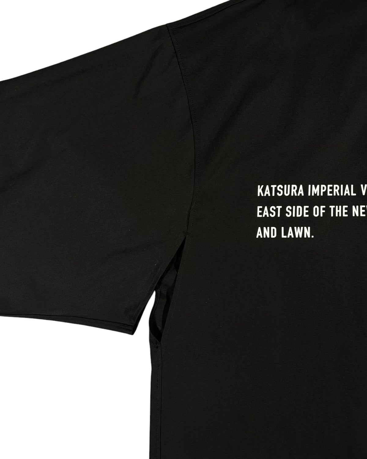 ALMOSTBLACK × YASUHIRO ISHIMOTO / WOEVEN KIMONO SLEEVE PRINT SHIRTS (YI-SH07)