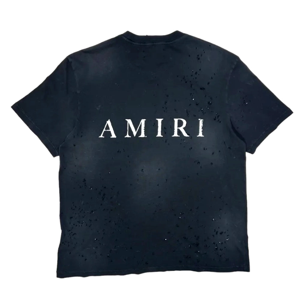 フロントにブランド名【値下げ対応可能‼️】AMIRI アミリ  Tシャツ  ファイヤーパターン  XS