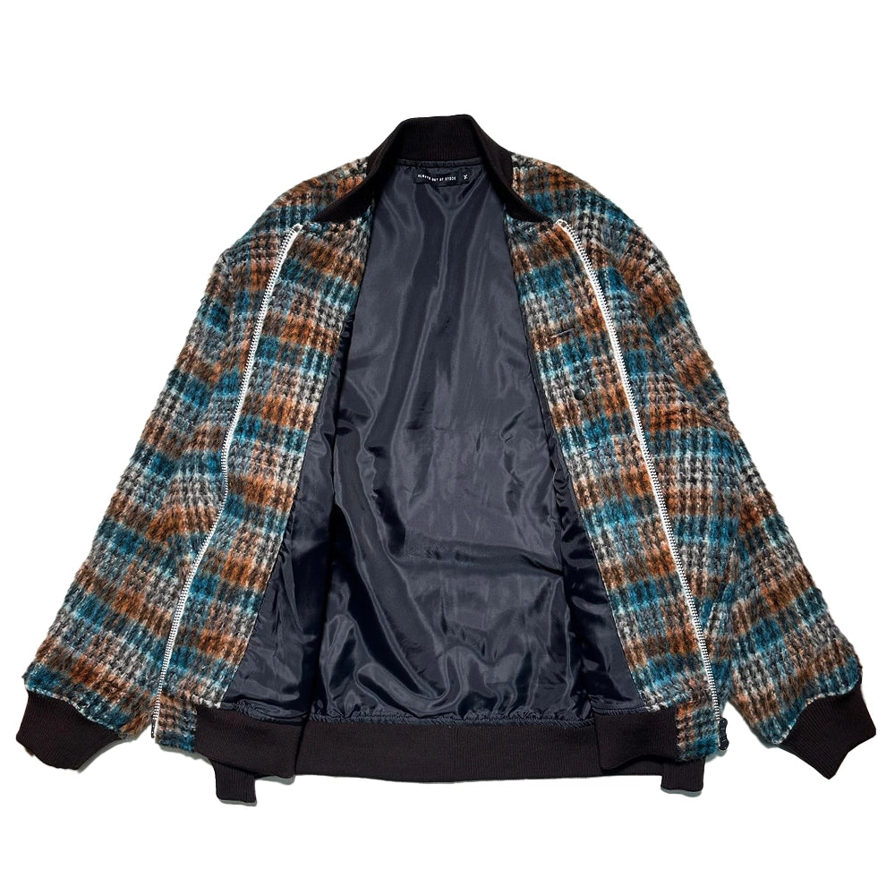 ALWAYS OUT OF STOCK / SHAGGY ZIP-UP BLOUSON