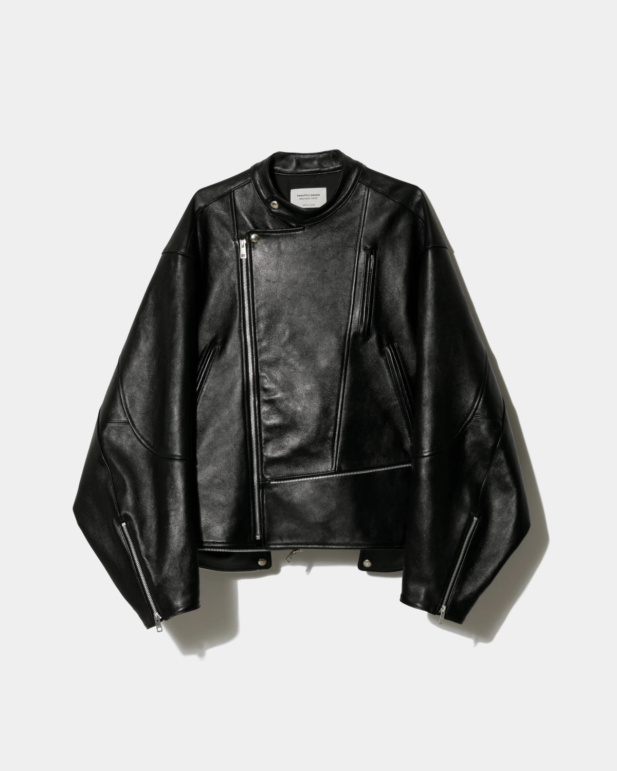 beautiful people の double-end vintage leather GT riders jacket (1646102427)