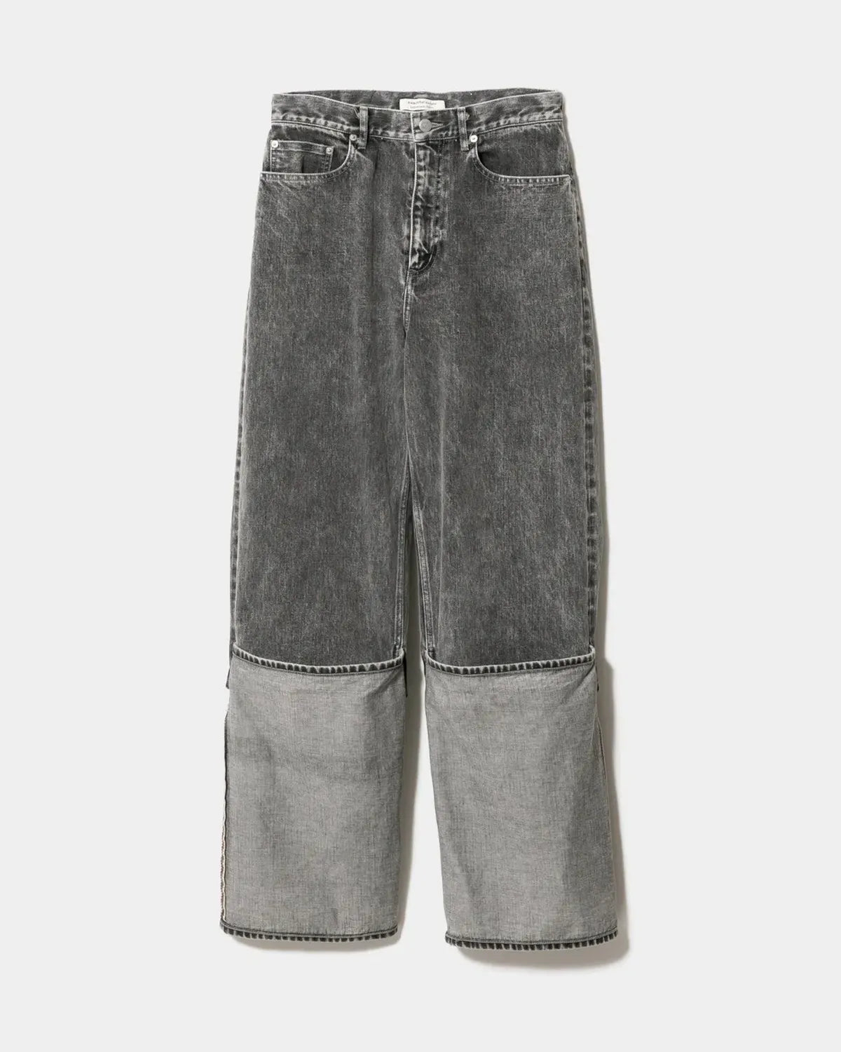 beautiful people の selvedfe denim flip hem pants -Women's- (1545105034)