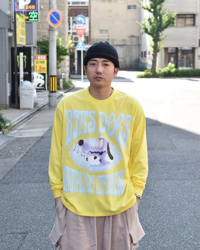 BIAS DOGS / × EVISEN BIAS DOGS 2HD CREW SWEAT 