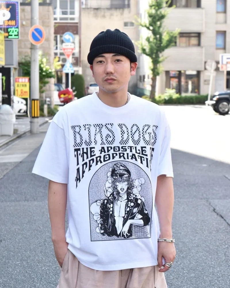 BIAS DOGS / × EVISEN BIAS DOGS 2HD CREW SWEAT 